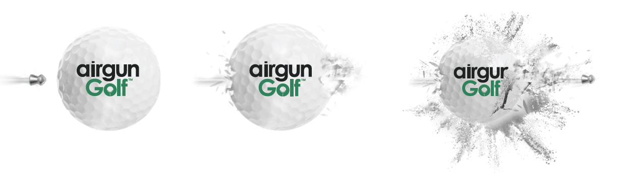 Exploding Golf Ball Target